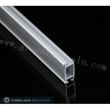 Perfiles de riel inferior de aluminio con recubrimiento en polvo